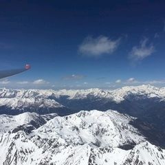 Verortung via Georeferenzierung der Kamera: Aufgenommen in der Nähe von Gemeinde Anras, Österreich in 3500 Meter
